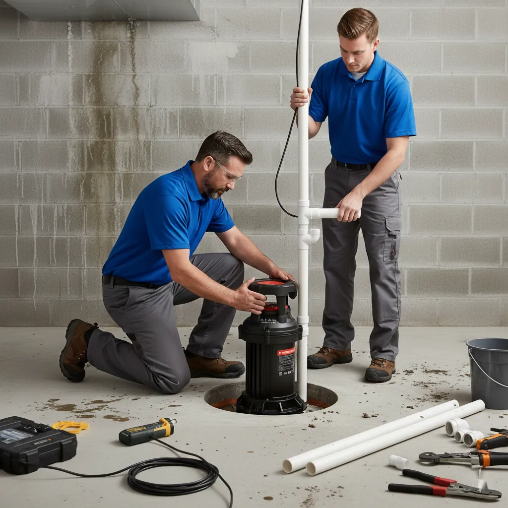 Sump pump Installation in Los Angeles, CA